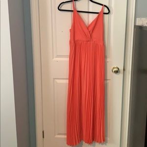 Coral maxi dress 3/15$